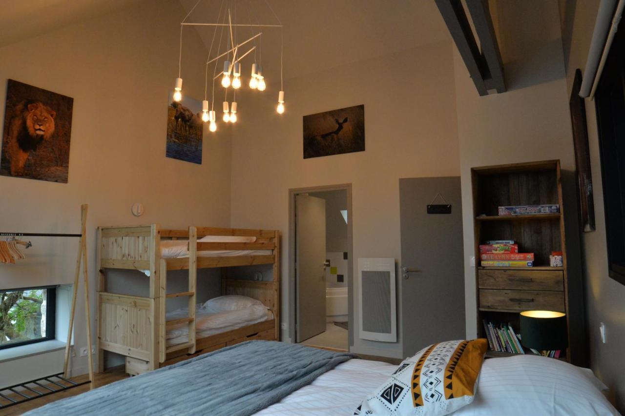 La grange de Tissey grand gîte avec spa et sauna Dragey-Ronthon Extérieur photo